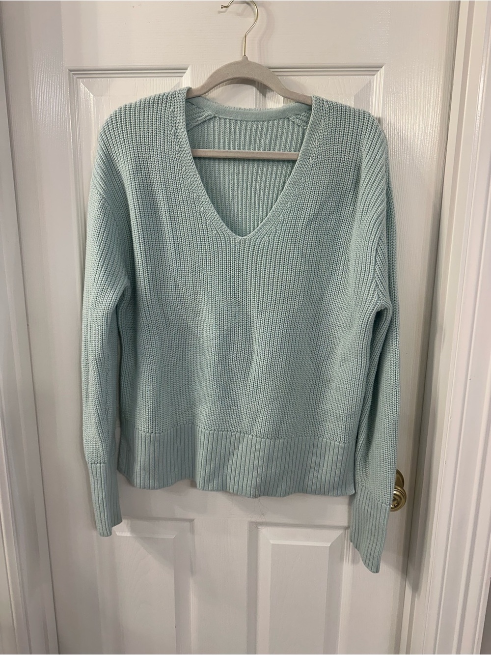 Lululemon Oversized Knit Sweater in Light Mint Size XS